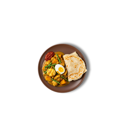 Surinamese Roti with Chicken